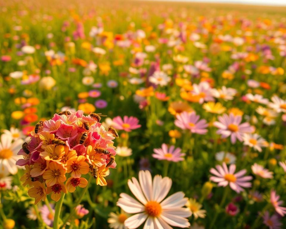 Bestäubung von Blumen