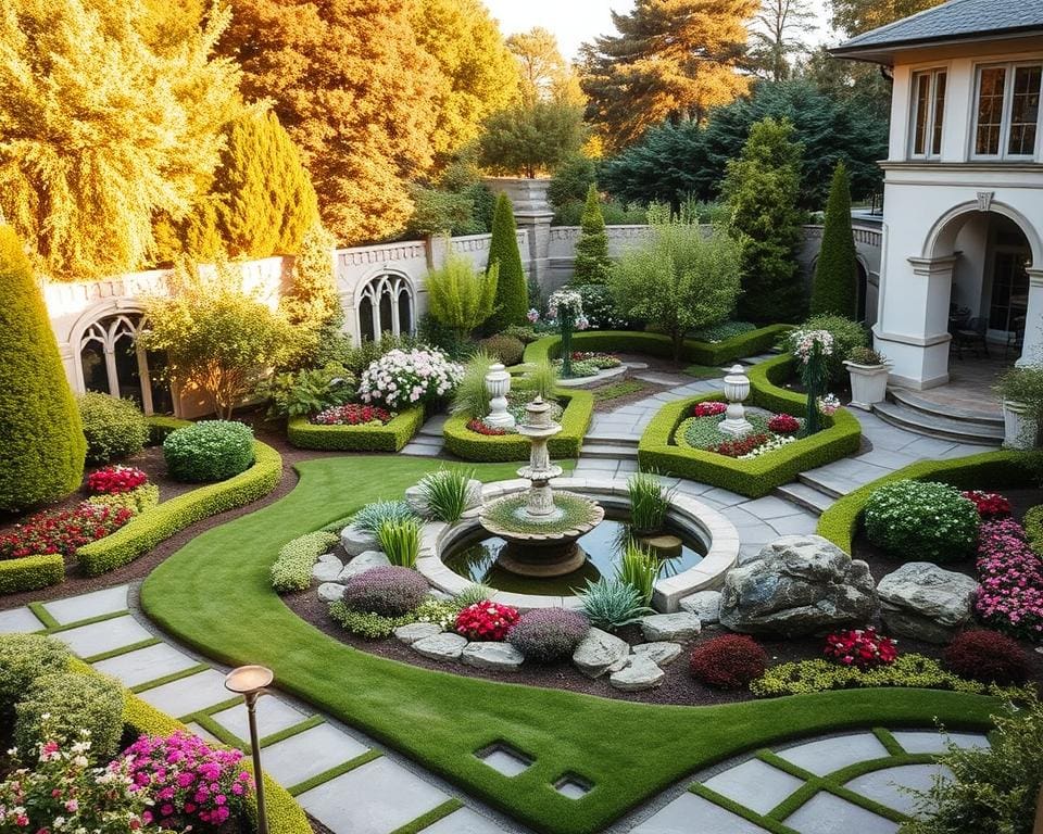 Gestaltung von Außenanlagen im Garten- und Landschaftsbau