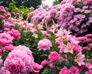 Welche Stauden blühen in Rosa?