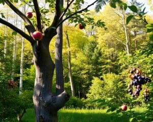 Welche heimischen Bäume tragen Früchte?