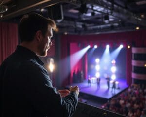 Wie arbeitet ein Bühnenbeleuchter bei Musicals?