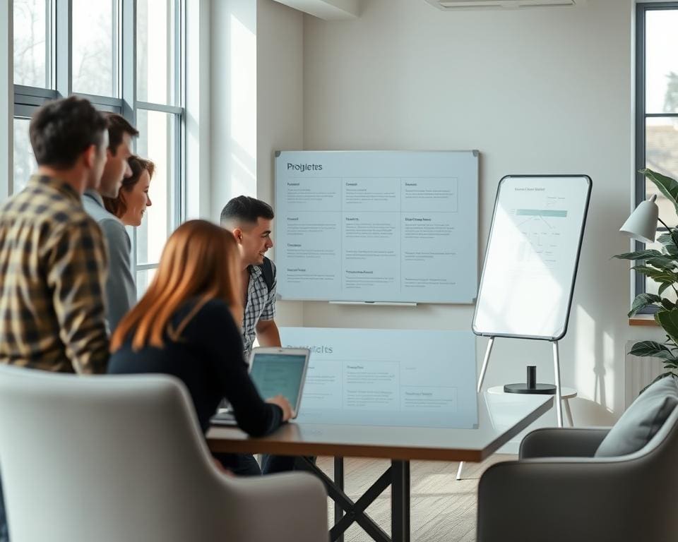 Wie funktioniert die Zusammenarbeit im Projektablauf?
