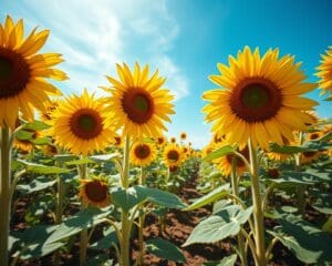 Wie zieht man Sonnenblumen aus Samen?