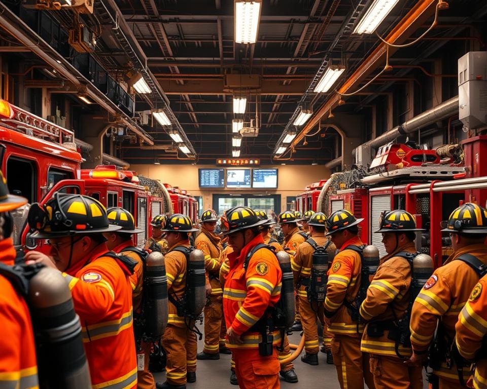 Arbeitsabläufe Feuerwehr