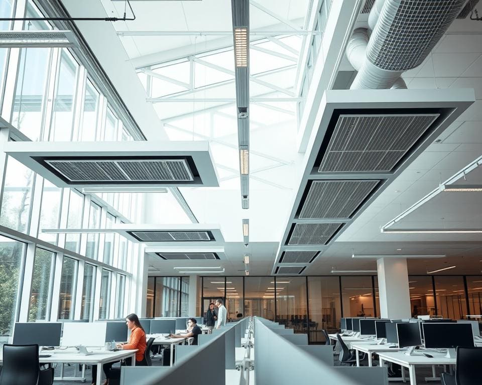 Belüftung am Arbeitsplatz