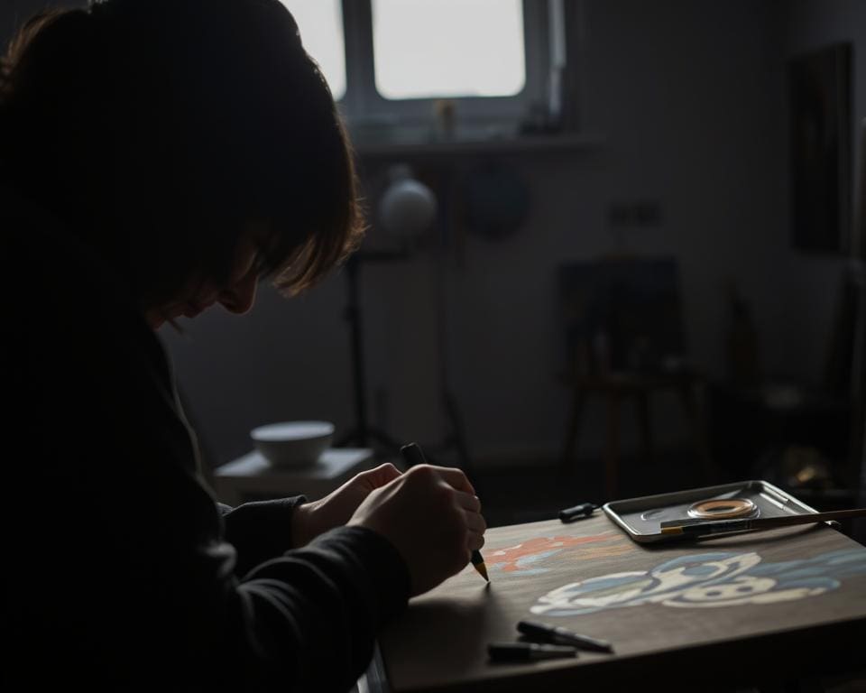 Leidenschaft und Durchhaltevermögen im kreativen Prozess