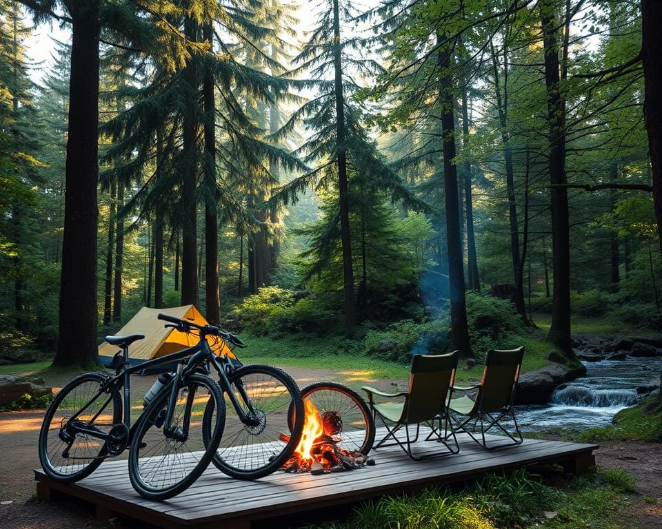 Übernachtungsmöglichkeiten auf Fahrradtouren