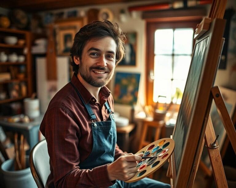 Vom Hobby zur Berufung: Künstler im Porträt