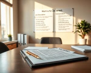 Was gehört in einen Arbeitsvertrag?