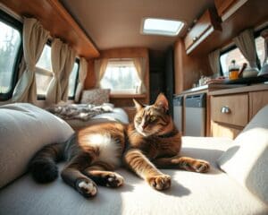 Wie reist man mit Wohnmobil und Katze?