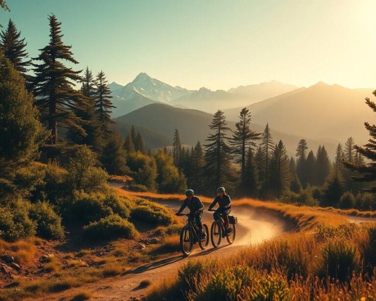 Wie reist man mit dem Fahrrad durch Nationalparks?