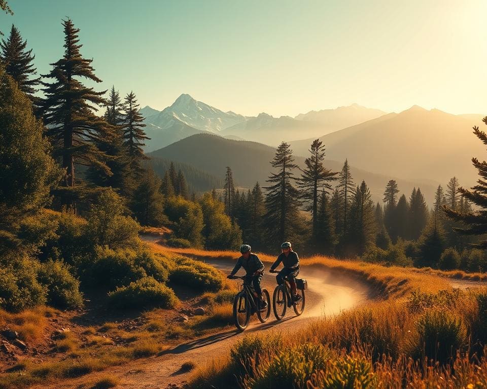 Wie reist man mit dem Fahrrad durch Nationalparks?