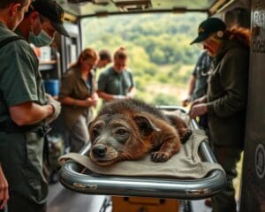 Arbeiten in der Tiernotrettung