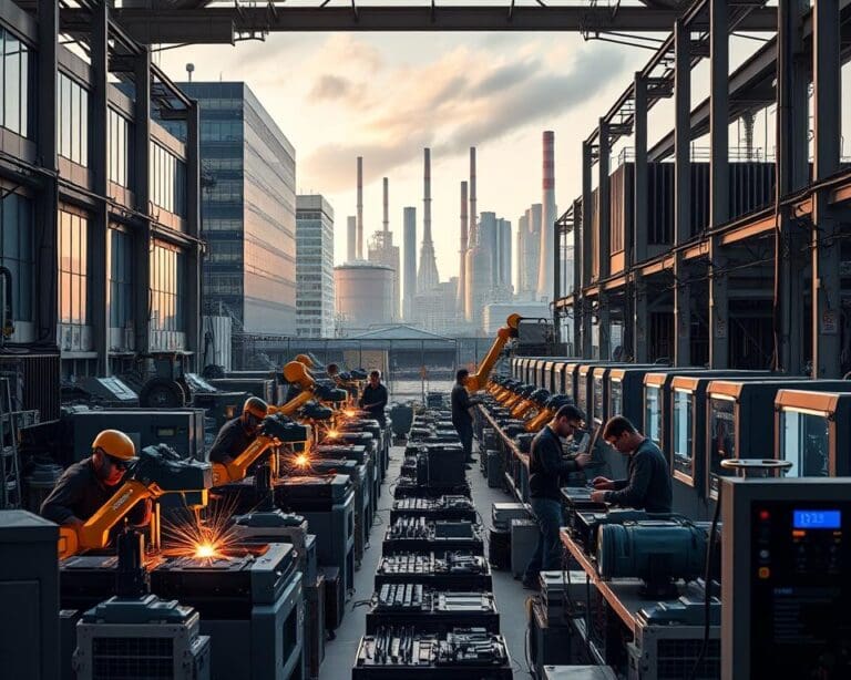 Produktions- und Fertigungsservices lokal verfügbar