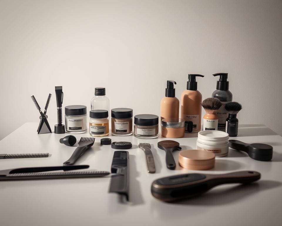 Styling Produkte für moderne Herrenfrisuren