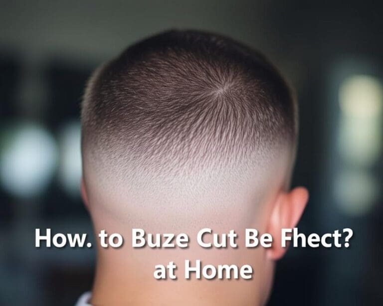 Wie bleibt der Buzz Cut auch zu Hause perfekt in Form?