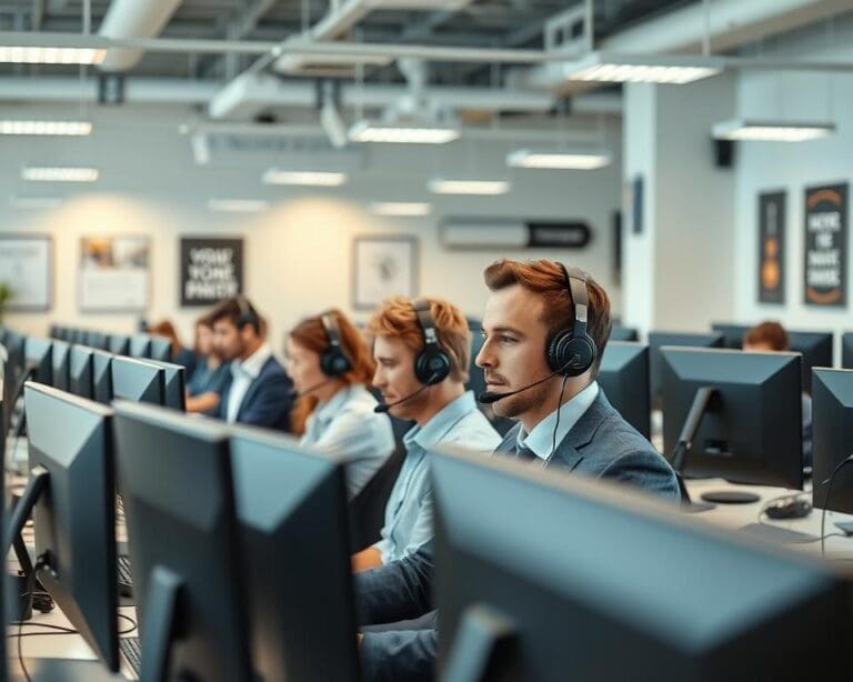 Callcenter-Dienste für Kundensupport im B2B Bereich