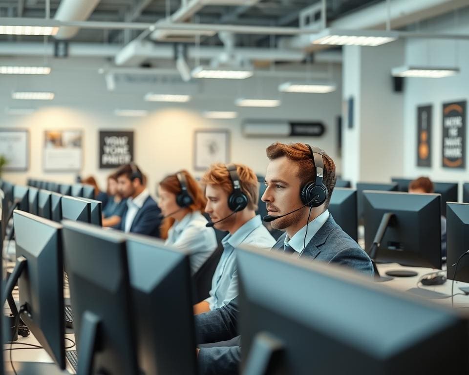 Callcenter-Dienste für Kundensupport im B2B Bereich