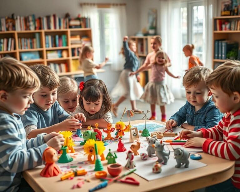 Warum lieben Kinder kreative Spiele?