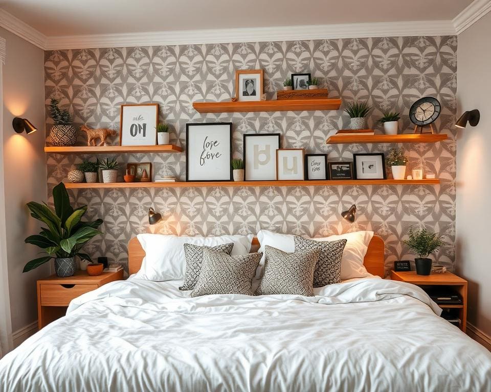 Wie dekorierst du deine Schlafzimmerwand?