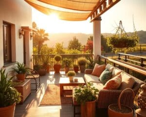 Wohnideen für sonnige Terrassen