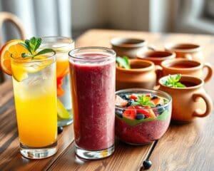 Welche Getränke fördern Wohlbefinden?