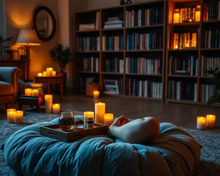 Welche Routinen foerdern Entspannung am Abend?