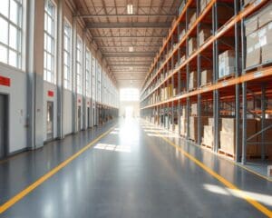 Wie gestalte ich sichere Lagerwege?