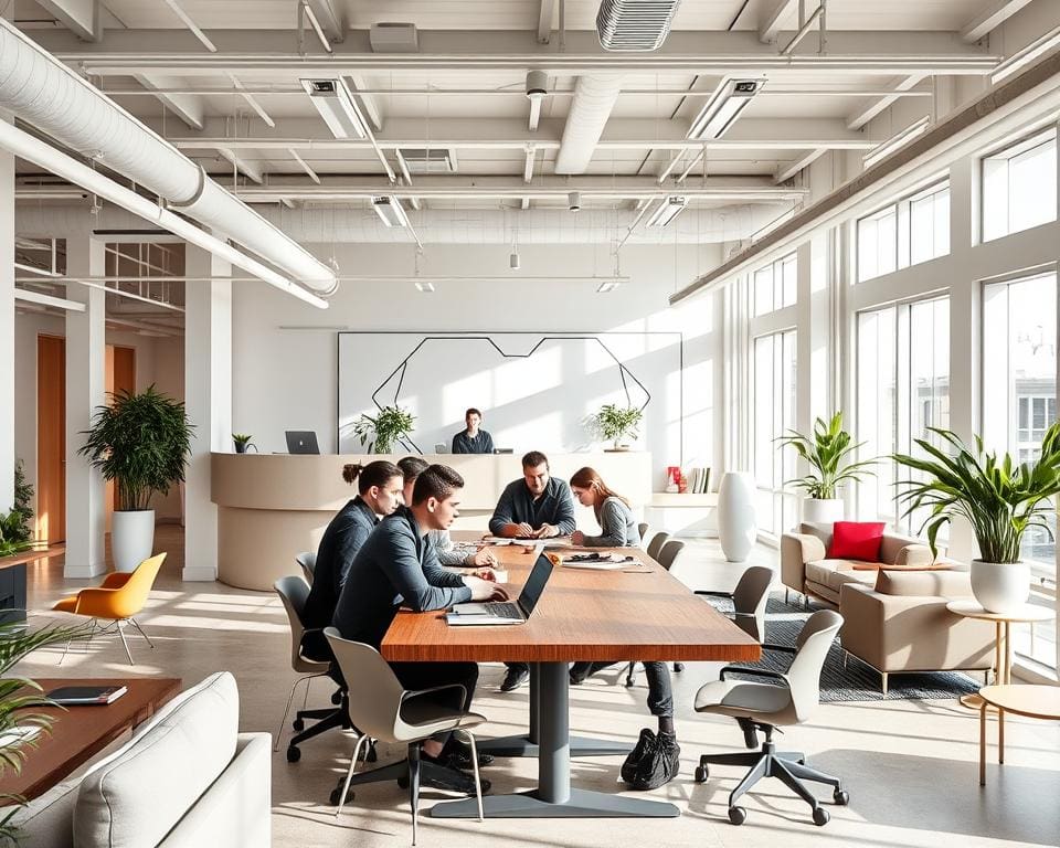Wie gestalten Start-ups moderne Büroräume?