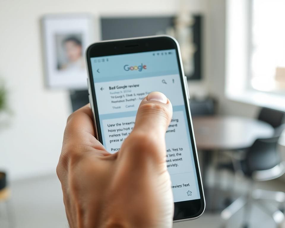 Wie kann man schlechte Google Bewertungen löschen?