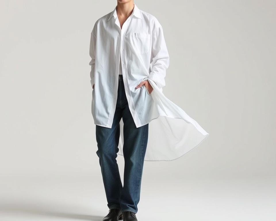 Wie kombiniert man Oversized-Shirts richtig?