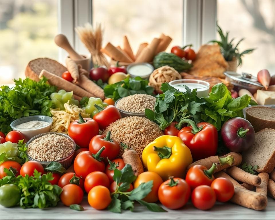 Wie planst du eine ausgewogene Ernaehrung?