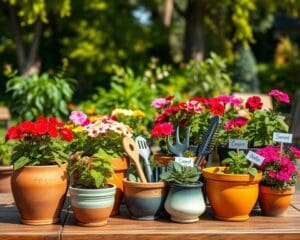 Wie nutzt du Kübelpflanzen für saisonale Akzente?