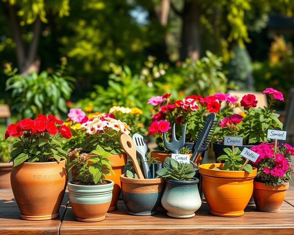 Wie nutzt du Kübelpflanzen für saisonale Akzente?