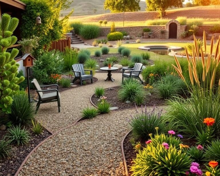 Wodurch entsteht ein pflegeleichtes Gartendesign?