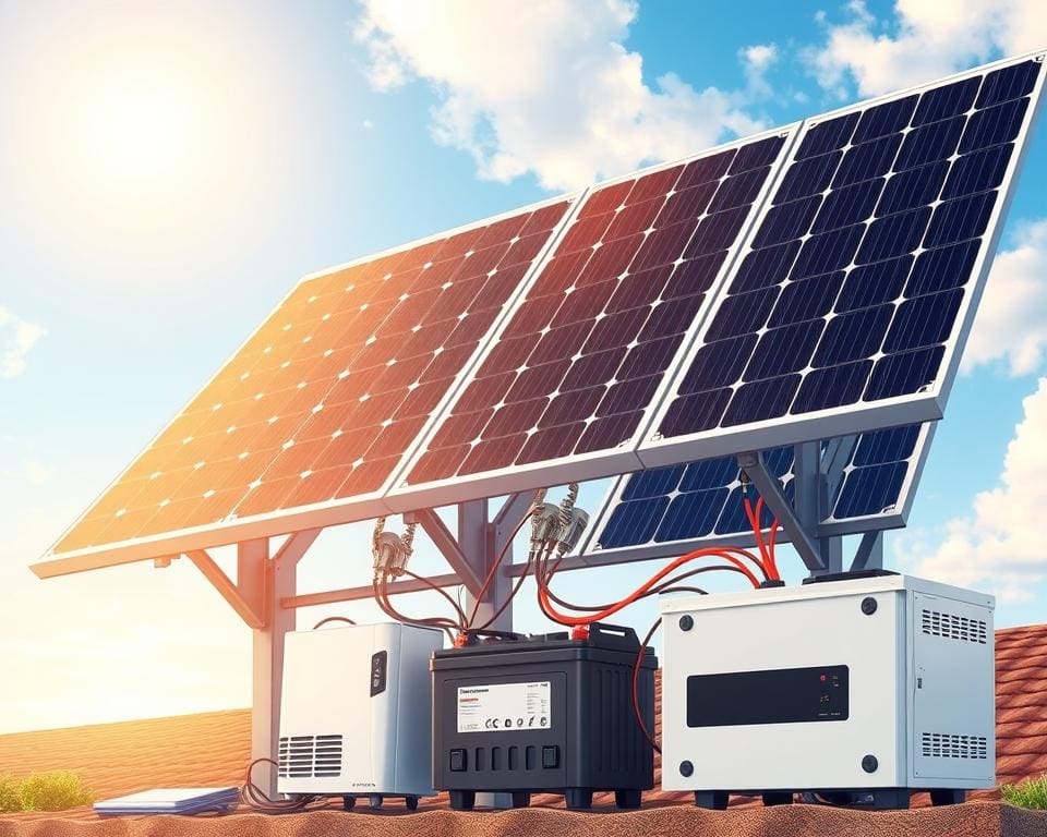 Wie lassen sich Komponenten einer PV Anlage richtig verbinden?