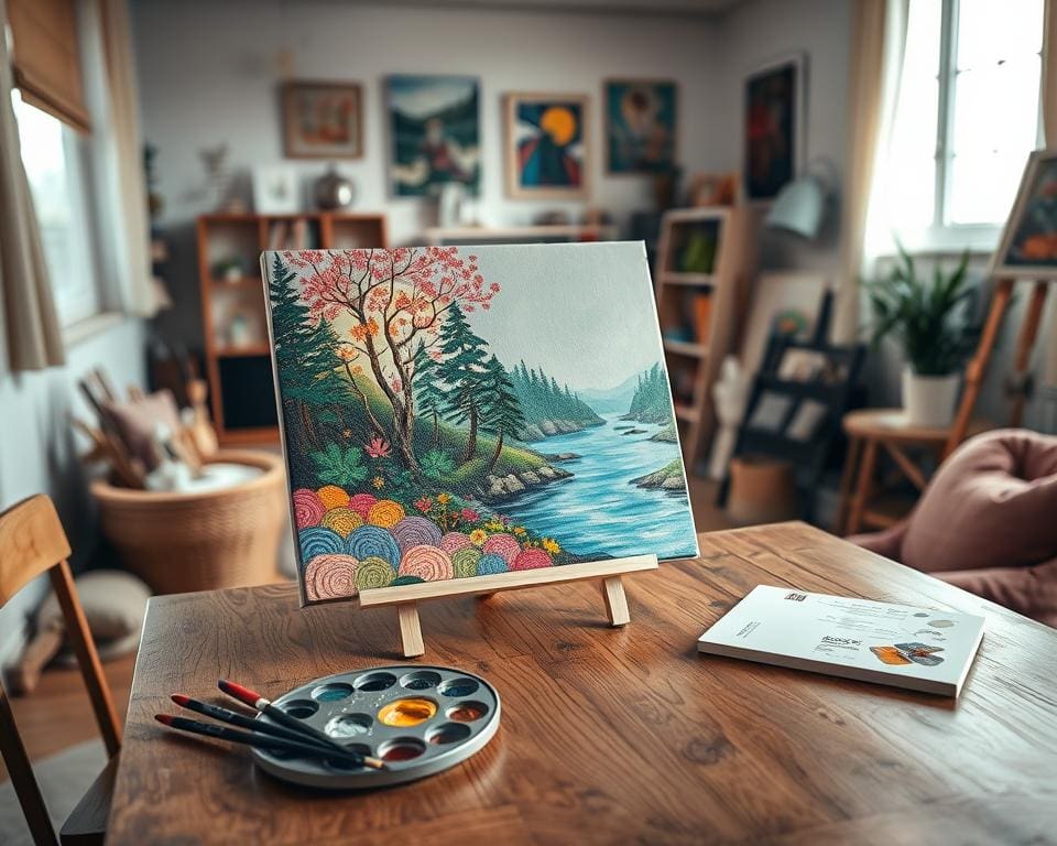 Warum ist Malen nach Zahlen eigenes Bild so persönlich?