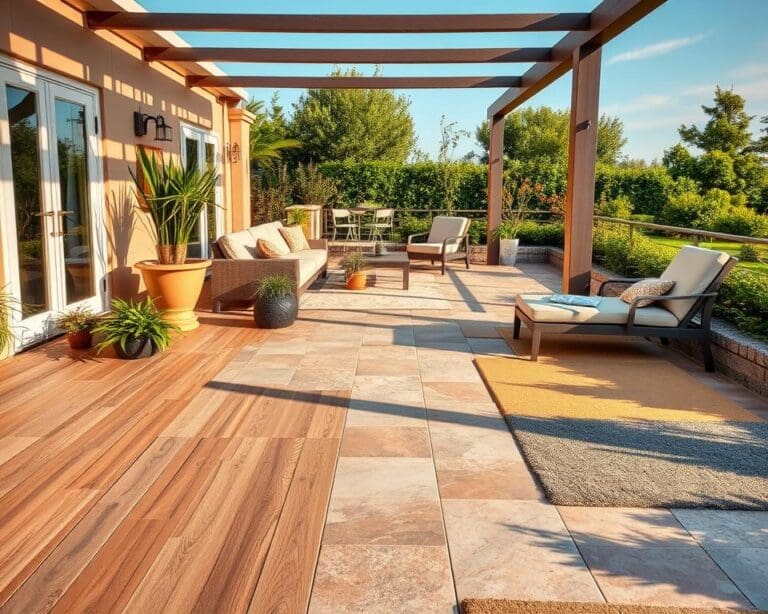 Welche Bodenbeläge passen zu Terrassen?