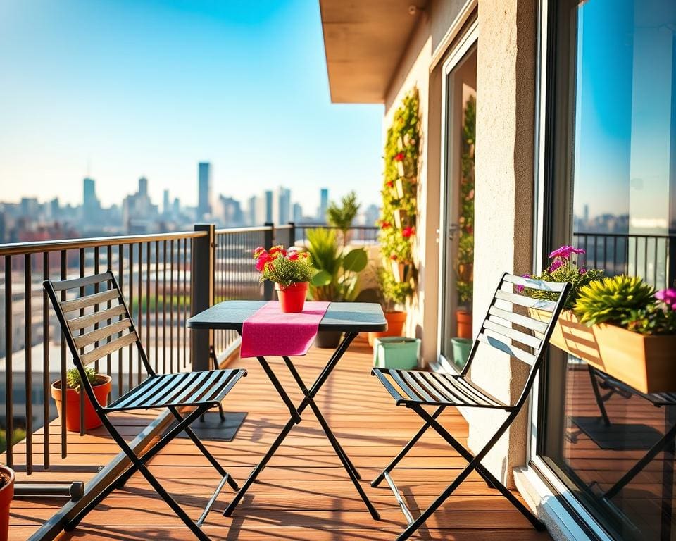 Welche Möbel eignen sich für kleine Balkone?