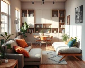 Wie entwickelst du platzsparende Wohnideen?