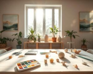 Wie fördern Mal- und Bastelideen innere Ruhe?