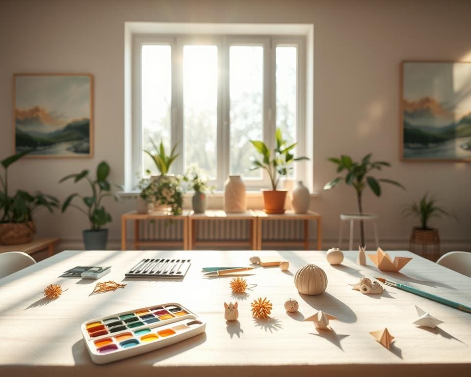 Wie fördern Mal- und Bastelideen innere Ruhe?