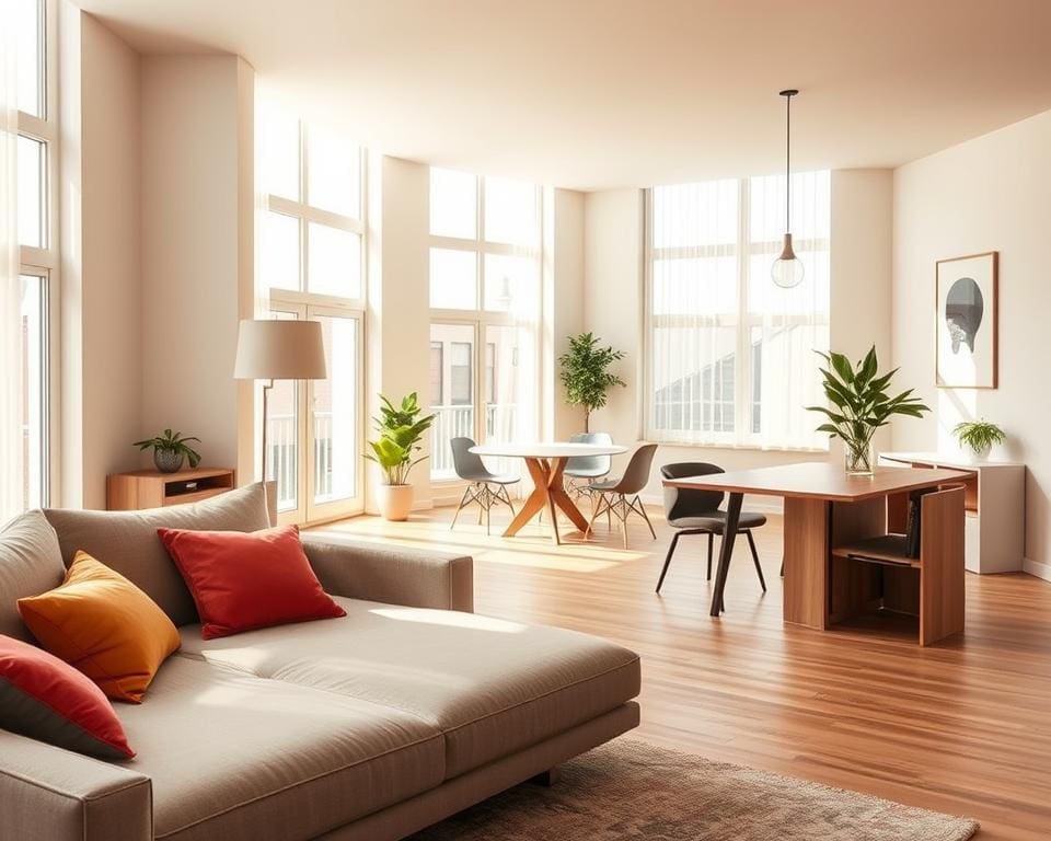 Wie integrierst du Möbel mehrfach nutzbar?