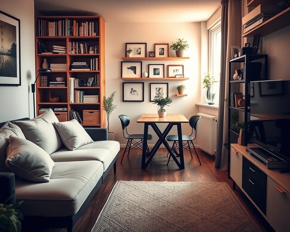 Wie richtest du kleine Wohnräume optimal ein?