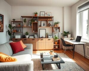 Wie schaffst du Struktur in kleinen Räumen?