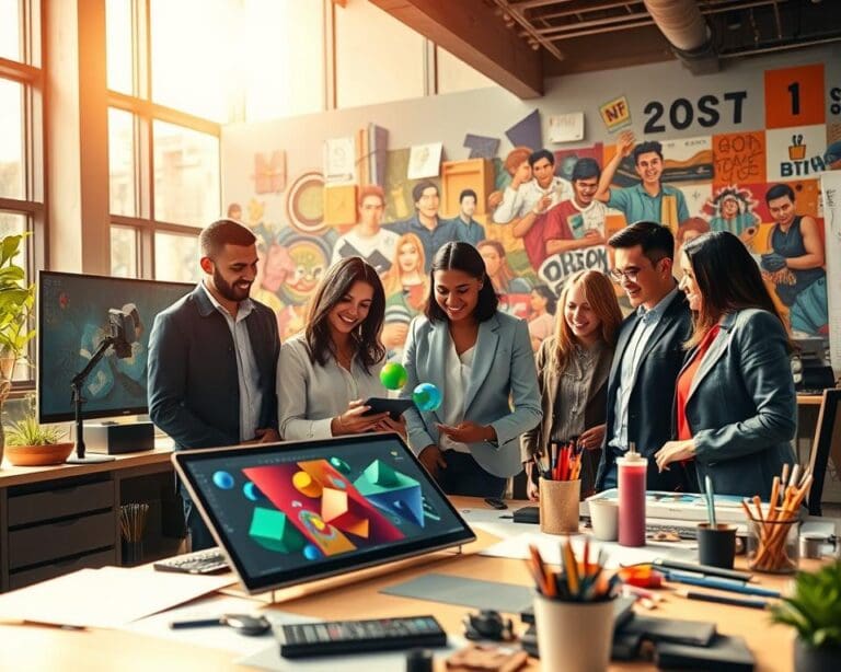 Wie unterstützen technische Lösungen Kreativbranchen?