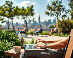 Wie unterstützt Technik Arbeiten ohne feste Infrastruktur?