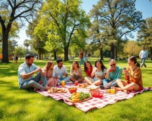 Warum sind Picknicks im Park beliebt?