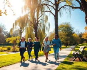 Wie fördert regelmäßiges Spazieren die Gesundheit?