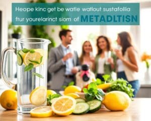 Wie hilft ausreichend Wasser beim Stoffwechsel?